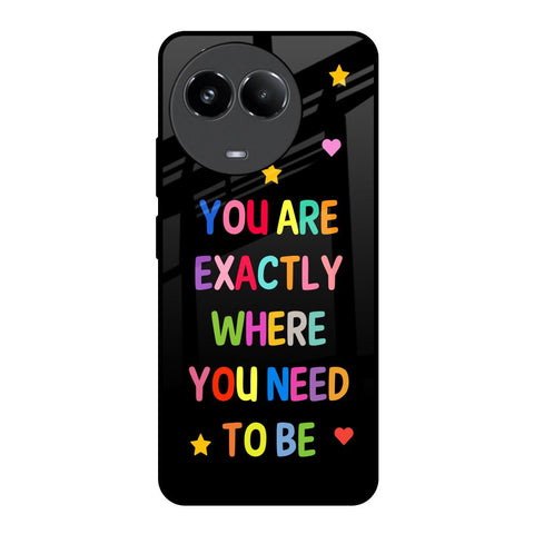 Magical Words Glossy Case for Realme 11x 5G