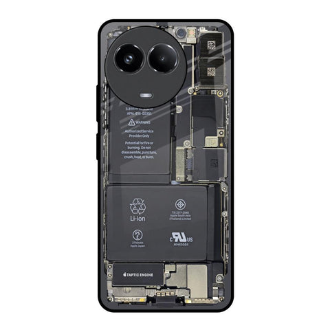 Skeleton Inside Glossy Case for Realme 11x 5G