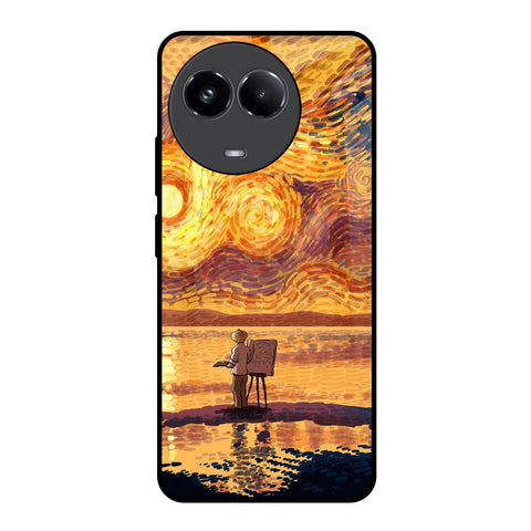 Sunset Vincent Glossy Case for Realme 11x 5G