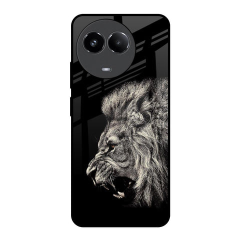 Brave Lion Glossy Case for Realme 11x 5G