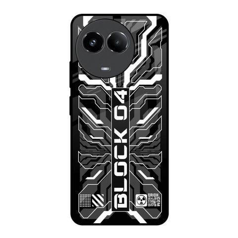 Monochrome Magic Glossy Case for Realme 11x 5G