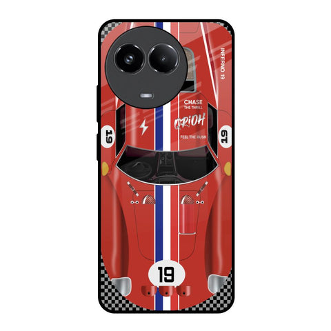 Racing Vintage Glossy Case for Realme 11x 5G