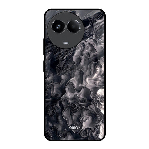 Cryptic Smoke Glossy Case for Realme 11x 5G