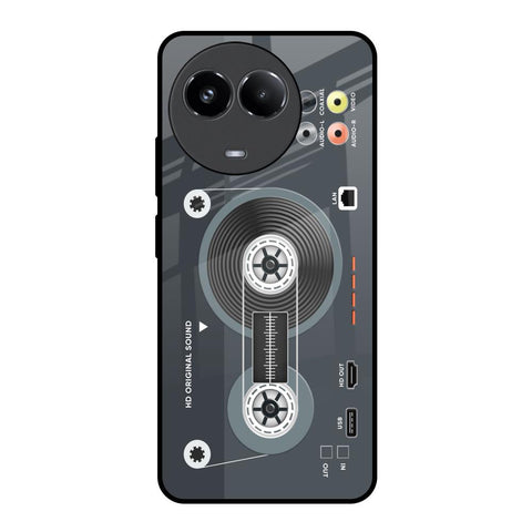 Retro Recorder Glossy Case for Realme 11x 5G