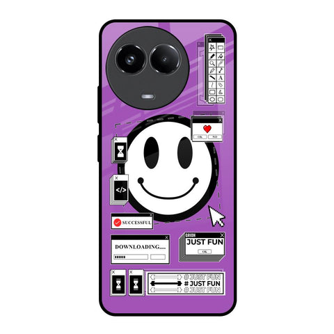 Code with Smile Glossy Case for Realme 11x 5G