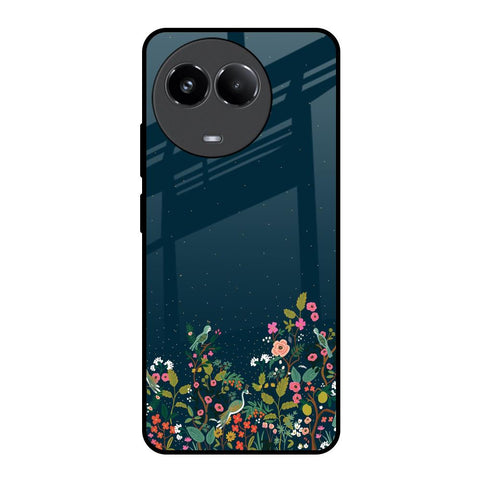 Small Garden Glossy Case For Realme 11x 5G
