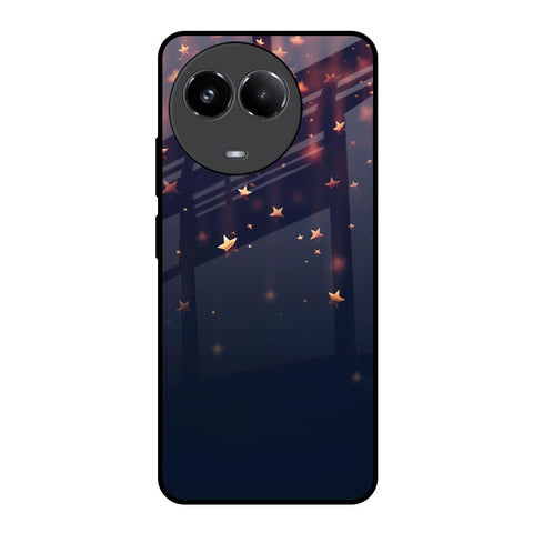 Falling Stars Glossy Case For Realme 11x 5G