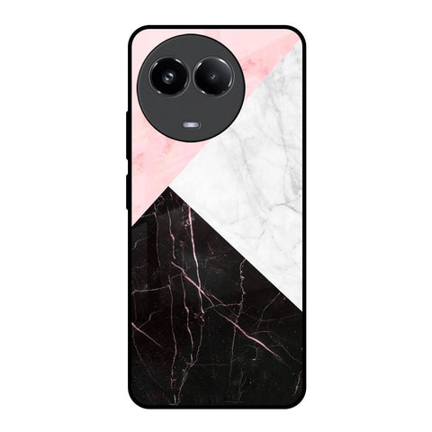Marble Collage Art Glossy Case For Realme 11x 5G