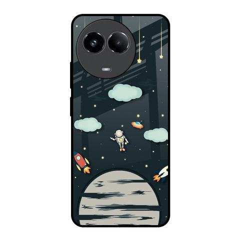 Astronaut Dream Glossy Case For Realme 11x 5G