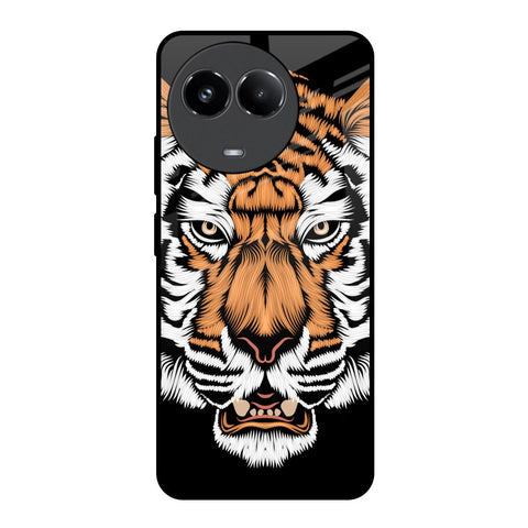 Angry Tiger Glossy Case For Realme 11x 5G