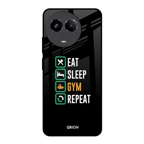 Daily Routine Glossy Case for Realme 11x 5G