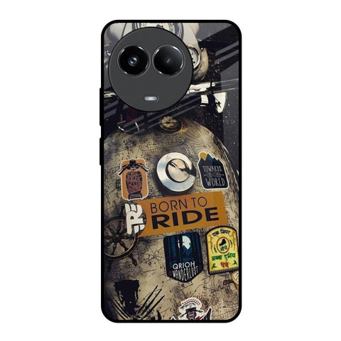 Ride Mode On Glossy Case for Realme 11x 5G