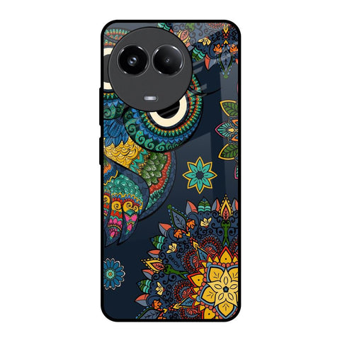 Owl Art Glossy Case for Realme 11x 5G