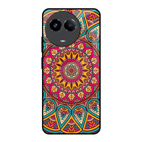 Elegant Mandala Glossy Case for Realme 11x 5G