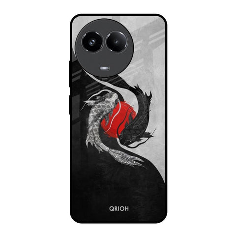 Japanese Art Glossy Case for Realme 11x 5G