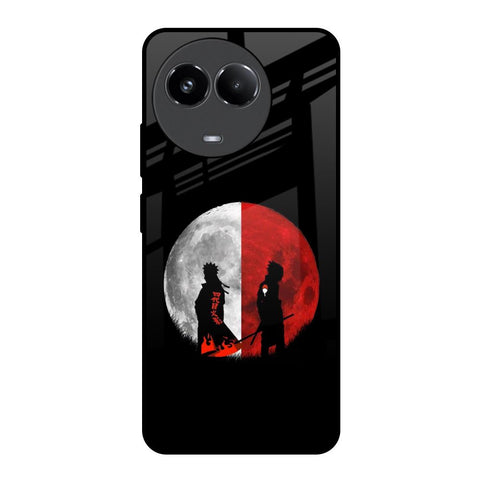 Anime Red Moon Glossy Case for Realme 11x 5G