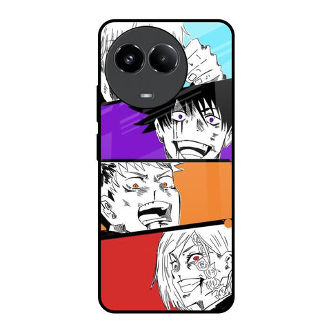Anime Sketch Glossy Case for Realme 11x 5G