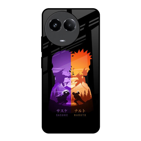 Minimalist Anime Glossy Case for Realme 11x 5G