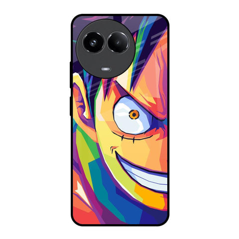 Monkey Wpap Pop Art Glossy Case for Realme 11x 5G