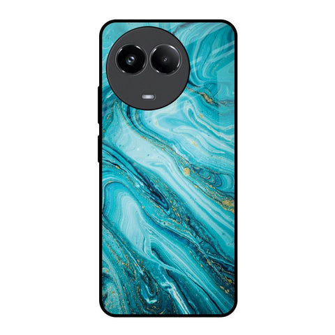 Ocean Marble Glossy Case for Realme 11x 5G