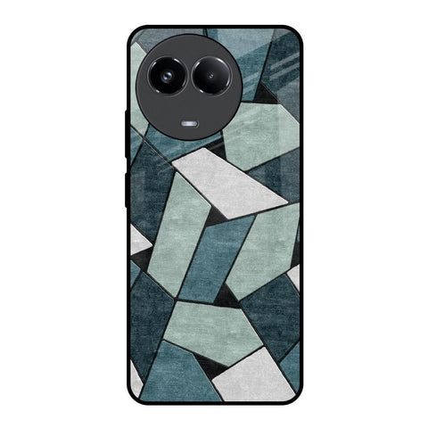 Abstact Tiles Glossy Case for Realme 11x 5G