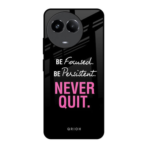 Be Focused Glossy Case for Realme 11x 5G