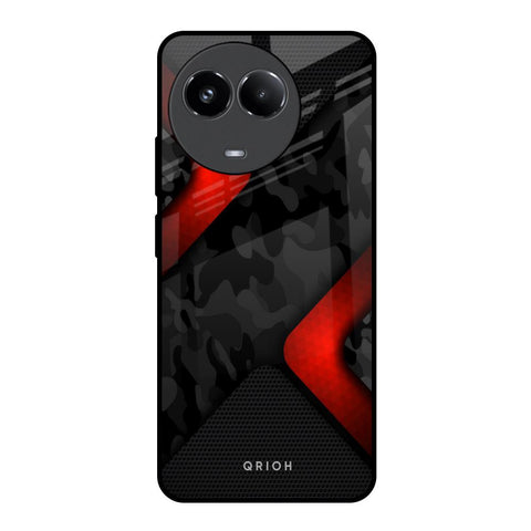 Modern Camo Abstract Glossy Case for Realme 11x 5G
