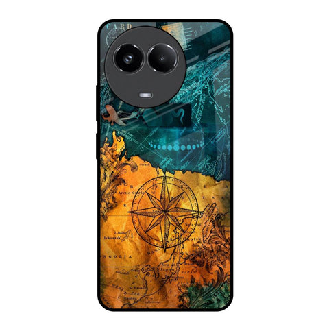 Architecture Map Glossy Case for Realme 11x 5G
