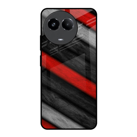 Soft Wooden Texture Glossy Case for Realme 11x 5G