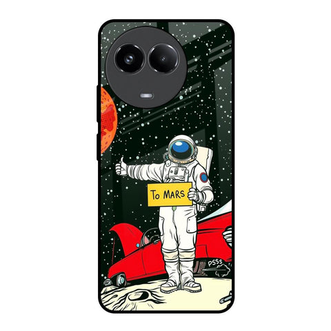 Astronaut on Mars Glossy Case for Realme 11x 5G