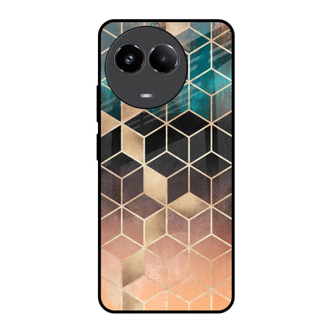 Bronze Texture Glossy Case for Realme 11x 5G