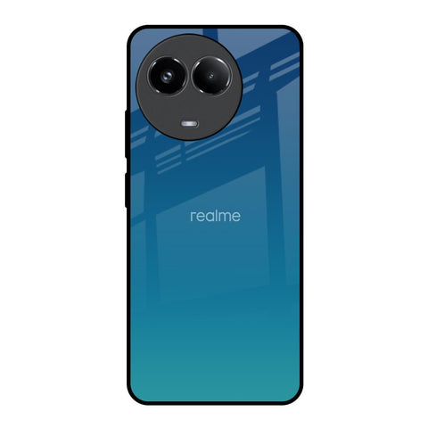 Celestial Blue Glossy Case For Realme 11x 5G