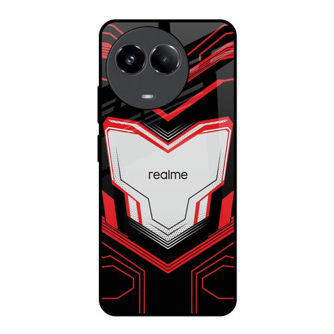 Quantum Suit Glossy Case For Realme 11x 5G