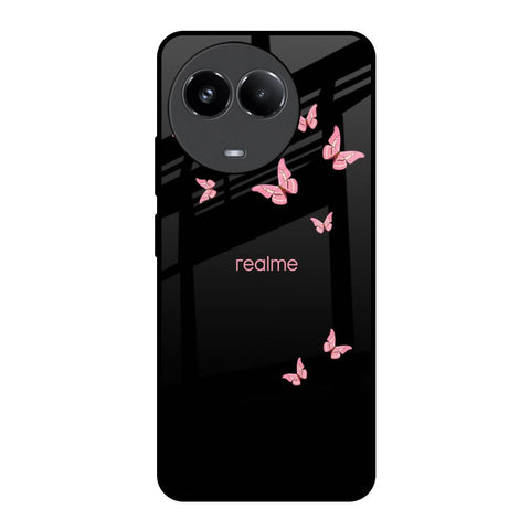 Fly Butterfly Glossy Case for Realme 11x 5G