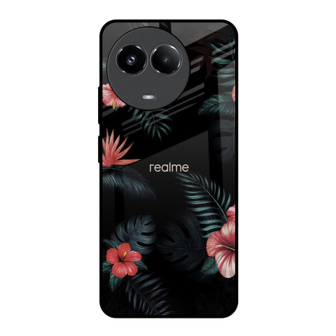 Tropical Art Flower Glossy Case for Realme 11x 5G