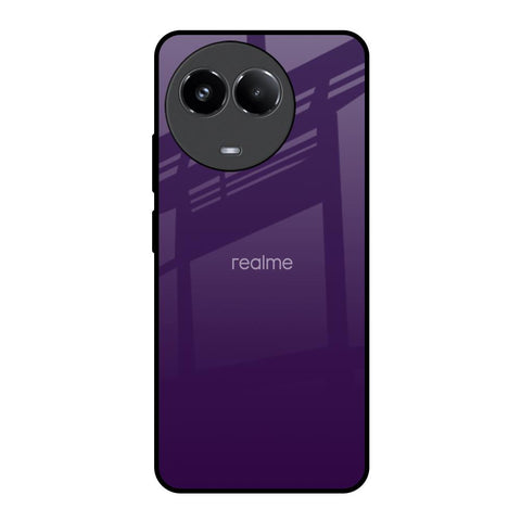 Dark Purple Glossy Case for Realme 11x 5G