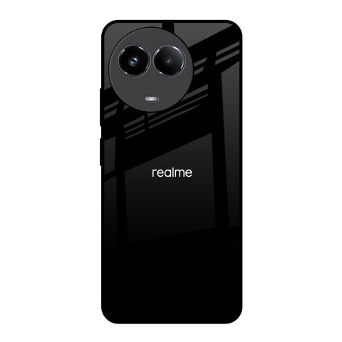 Jet Black Glossy Case for Realme 11x 5G