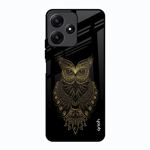 Golden Owl Glossy Case for Poco M6 Pro 5G