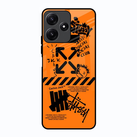 Anti Social Club Glossy Case for Poco M6 Pro 5G