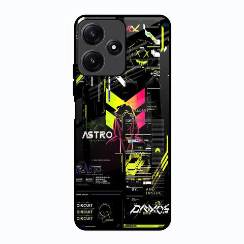 Astro Glitch Glossy Case for Poco M6 Pro 5G