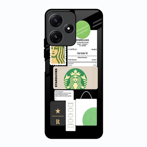 Coffee Latte Glossy Case for Poco M6 Pro 5G