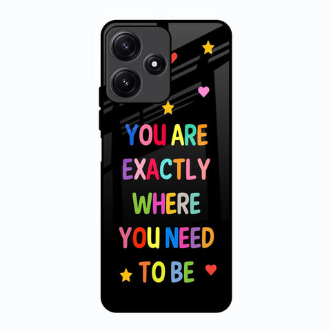 Magical Words Glossy Case for Poco M6 Pro 5G