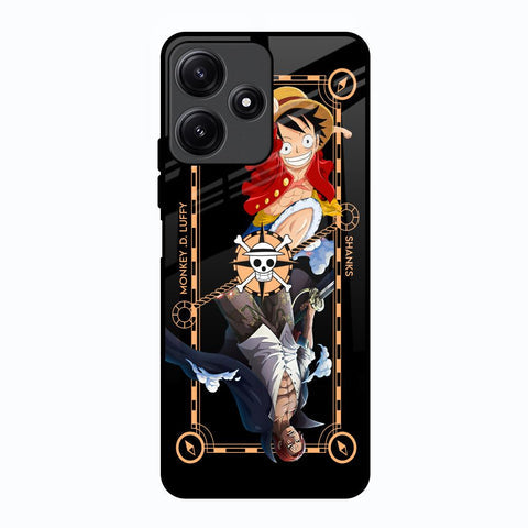 Shanks & Luffy Glossy Case for Poco M6 Pro 5G