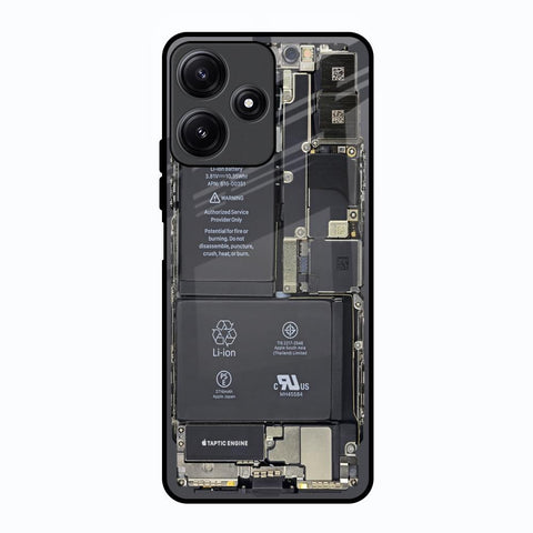 Skeleton Inside Glossy Case for Poco M6 Pro 5G