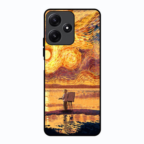 Sunset Vincent Glossy Case for Poco M6 Pro 5G