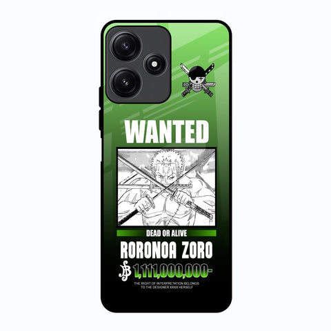 Zoro Wanted Glossy Case for Poco M6 Pro 5G