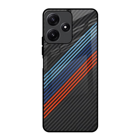 Carbon Inspired Glossy Case for Poco M6 Pro 5G