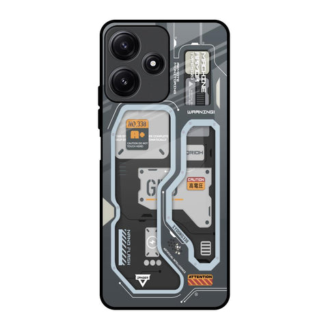 Retro Futuristic Glossy Case for Poco M6 Pro 5G