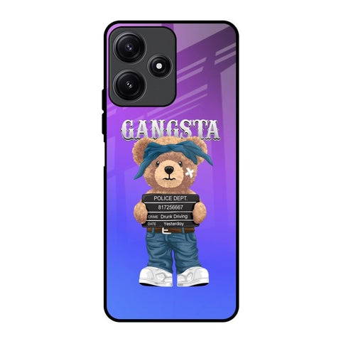 Gangsta Bear Glossy Case for Poco M6 Pro 5G