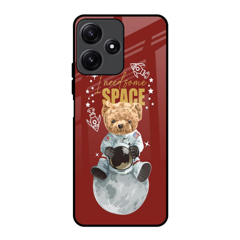 Astronaut Bear Glossy Case for Poco M6 Pro 5G